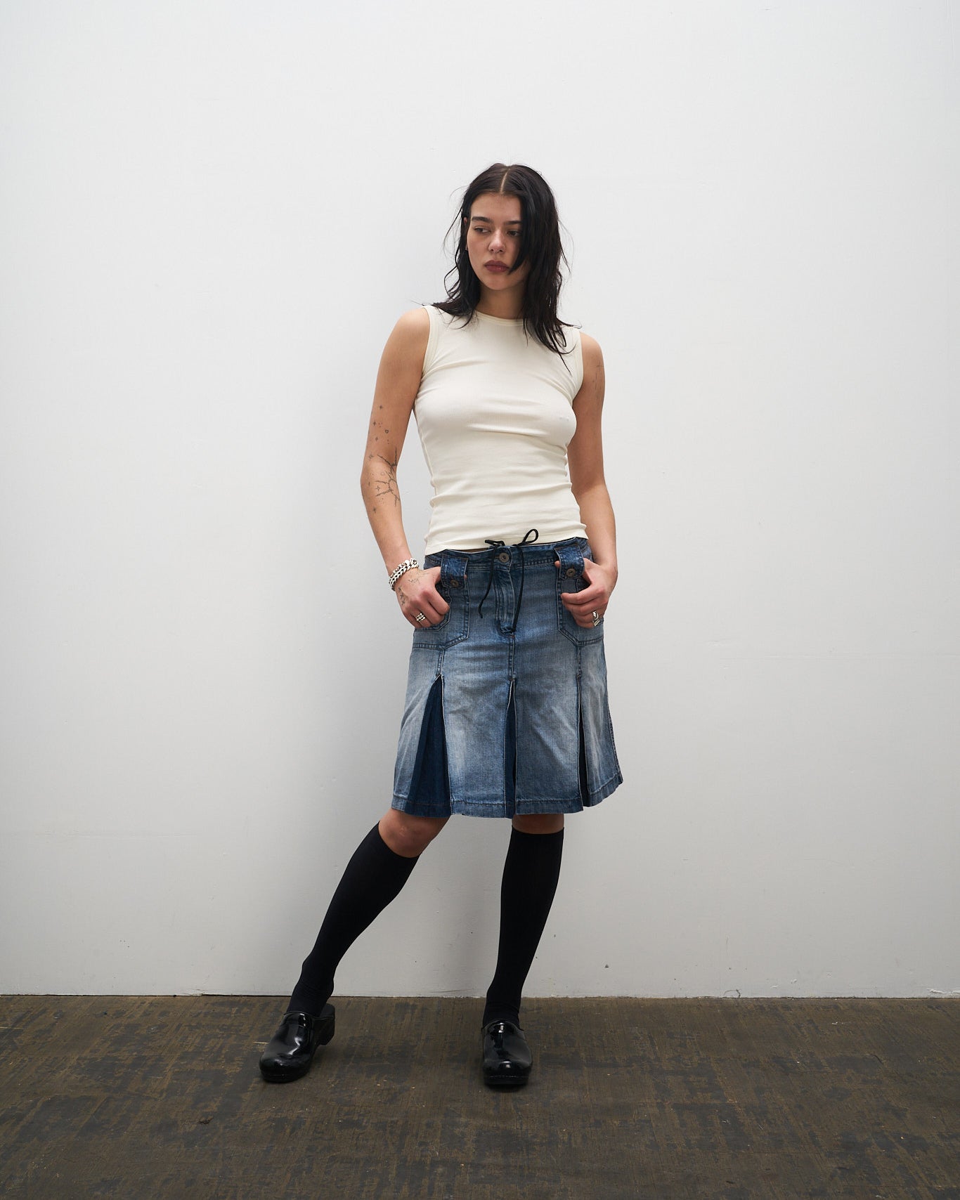 Sleeveless T-Shirt White